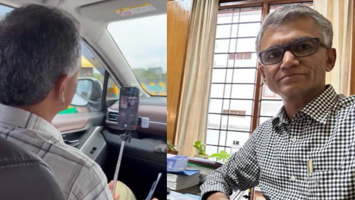 ಬೆಂಗಳೂರು ಟ್ರಾಫಿಕ್‌ಗೆ ಮಂತ್ರಿಗಳ ಹೊಸ ಐಡಿಯಾ - ಕಾರಿನಲ್ಲೇ ಸಾಗುತ್ತಾ ಉನ್ನತ ಅಧಿಕಾರಿಗಳ ಸಭೆ ನಡೆಸಿದ ಕೃಷ್ಣ ಭೈರೇಗೌಡ!!