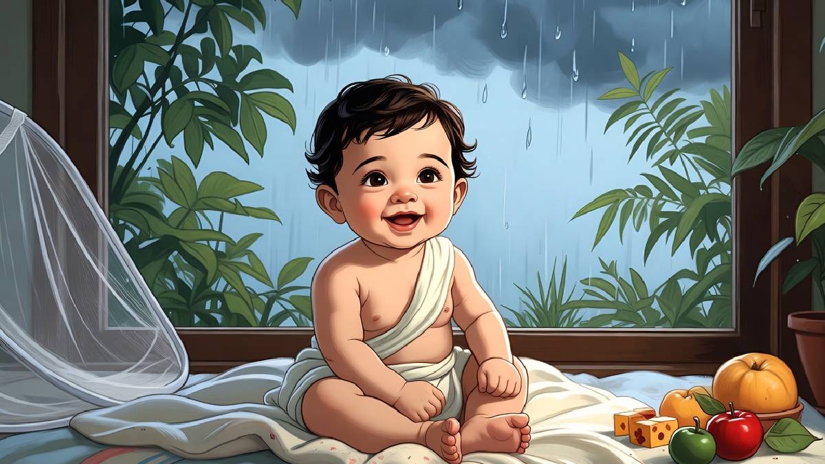 ಮಳೆಗಾಲದ ರೋಗಗಳ ವಿರುದ್ಧ ಮಗುವಿಗೆ ರಕ್ಷಣಾ ಕವಚ - ಶಿಶುಗಳ ಆರೋಗ್ಯ ಕಾಪಾಡಲು ಪೋಷಕರು ಪಾಲಿಸಬೇಕಾದ ಚಿನ್ನದ ನಿಯಮಗಳು!!
