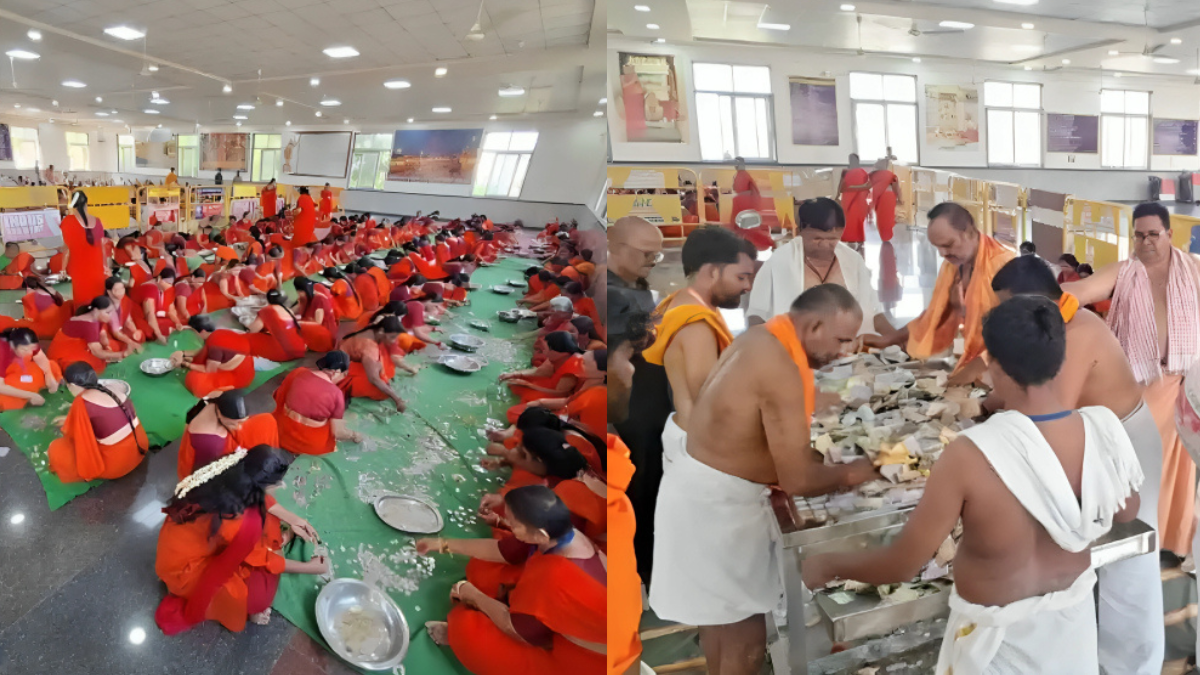 ಮಂತ್ರಾಲಯ ಮಠದಲ್ಲಿ ದಾಖಲೆ ಬರೆದ ಕಾಣಿಕೆ ಹರಿವು | Photo Credit: www.siasat.com