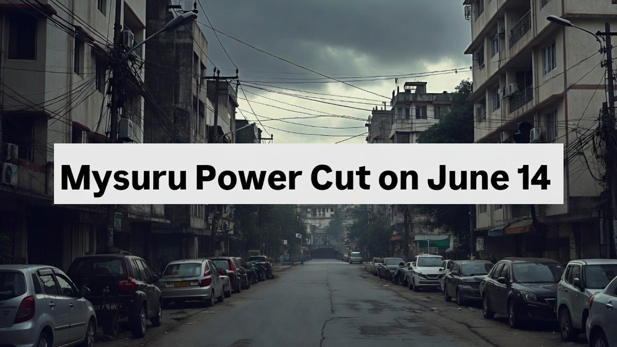 Mysuru Power Cut on June 14: CESC Announces 8-Hour Electricity Outage in Major Areas