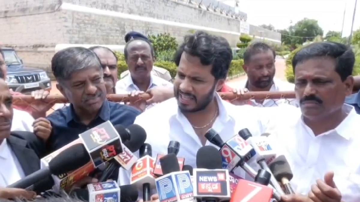 ಶಾಸಕ ಪ್ರದೀಪ್ ಈಶ್ವರ್ ಚಪ್ಪಲಿ ಕೇಸ್ - ಅಣಕನೂರು ಜೈಲಿಗೆ ಧಾವಿಸಿದ ನಿಖಿಲ್ ಕುಮಾರಸ್ವಾಮಿ!!