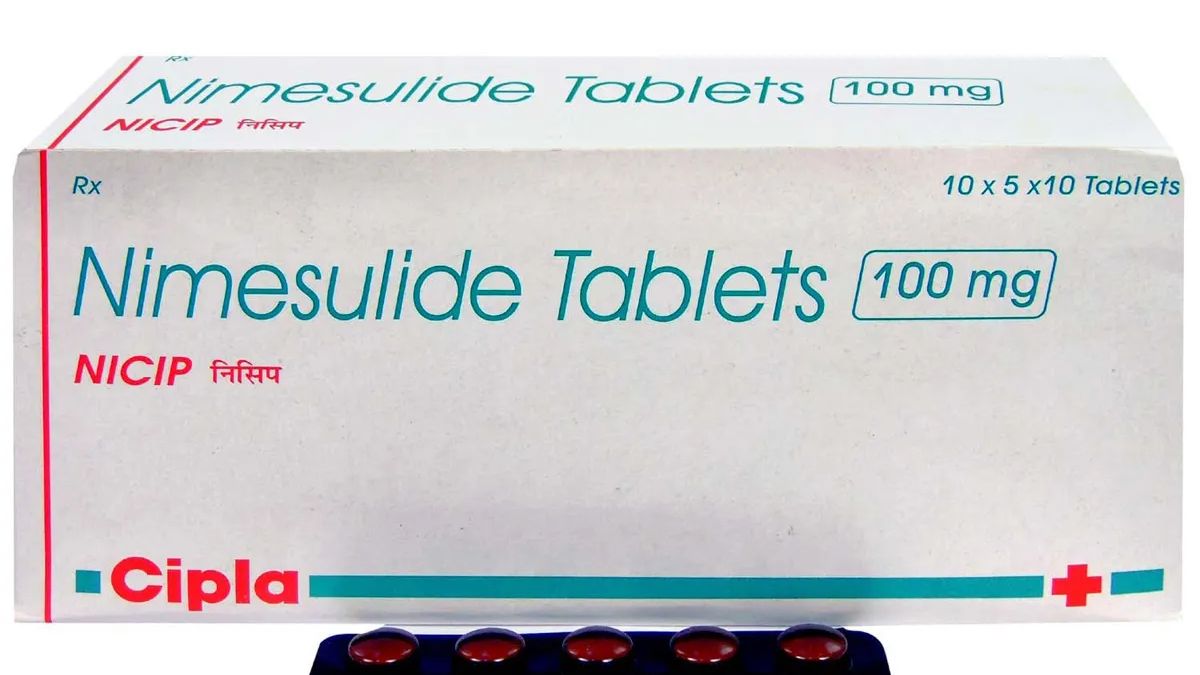 India Bans High-Dose Nimesulide Tablets Above 100mg Over Health Risks