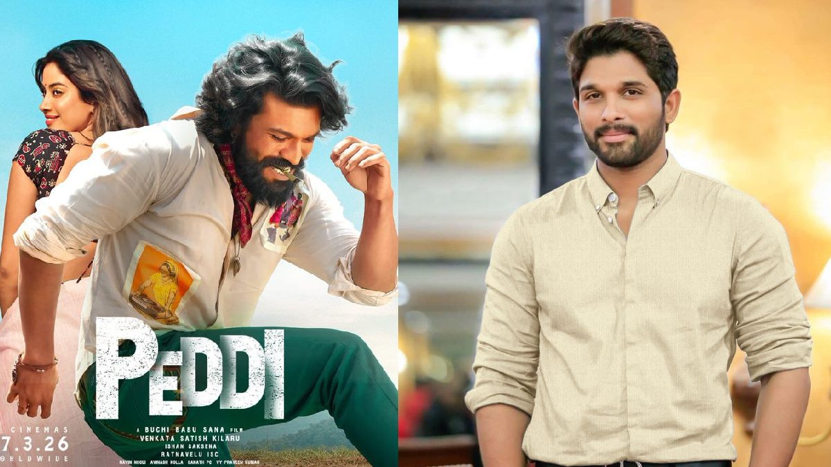 Allu Arjun Praises Ram Charan’s Mind‑Blowing Performance in Peddi