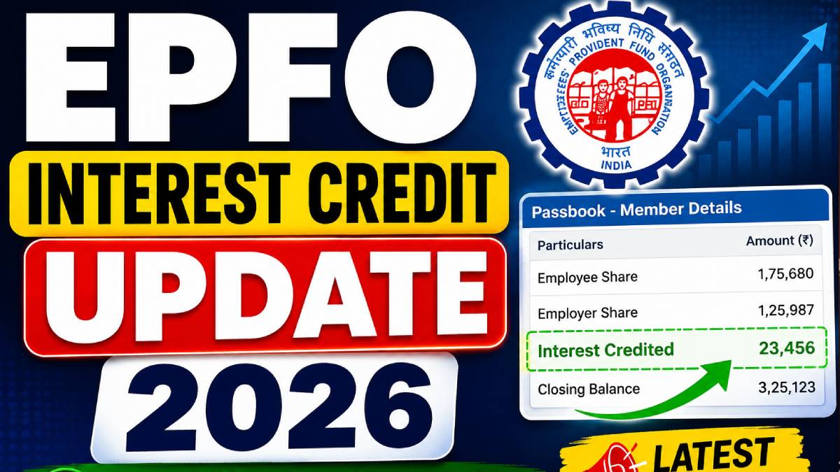 EPFO Interest Credit Update 2026: When Will 8.25% Interest Be Credited to Your EPF Account?