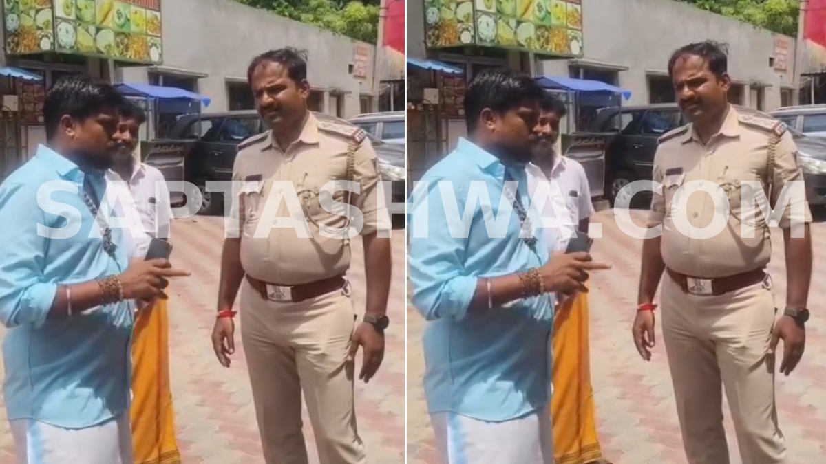 ಪುನೀತ್ ಕೆರೆಹಳ್ಳಿ ಮತ್ತು ಪೊಲೀಸರ ನಡುವೆ ತೀವ್ರ ವಾಗ್ವಾದ