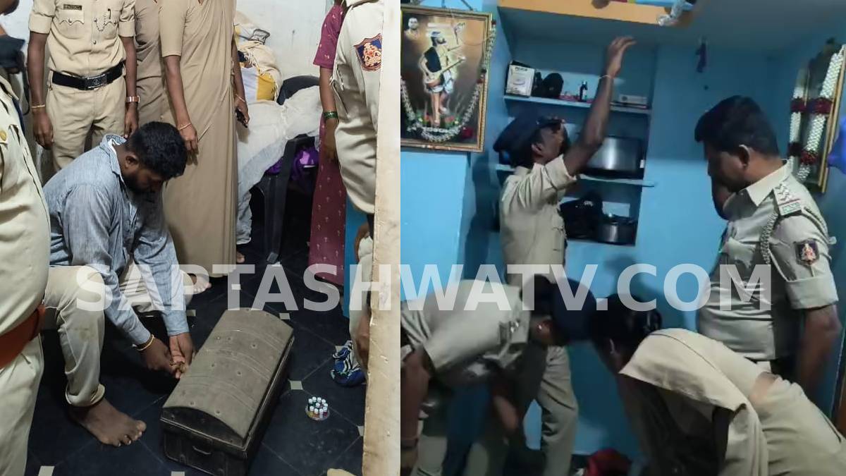 ಖಾಕಿ ಪಡೆಯ ದೈತ್ಯ ಆಪರೇಷನ್ - ಬೆಳ್ಳಂಬೆಳಿಗ್ಗೆ 105 ರೌಡಿಶೀಟರ್‌ಗಳ ಮನೆಗೆ ನುಗ್ಗಿ ಶಾಕ್ ನೀಡಿದ SP ಜಾಹ್ನವಿ ಟೀಮ್!!