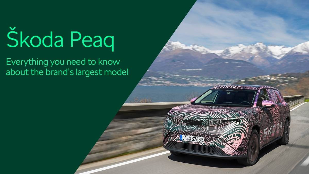 Skoda Peaq to Debut on June 23; New Design Sketch Reveals Bold Styling and SUV Character