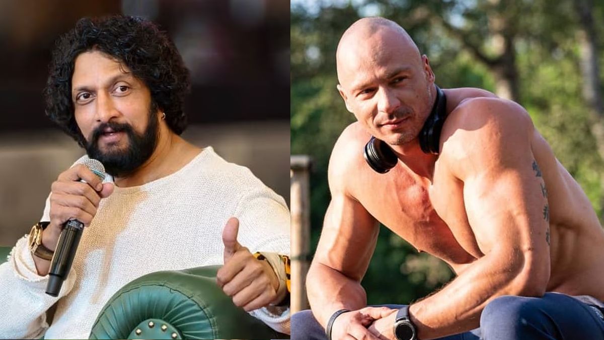 Kiccha Sudeep’s Italian Bodyguard Becomes Social Media Sensation
