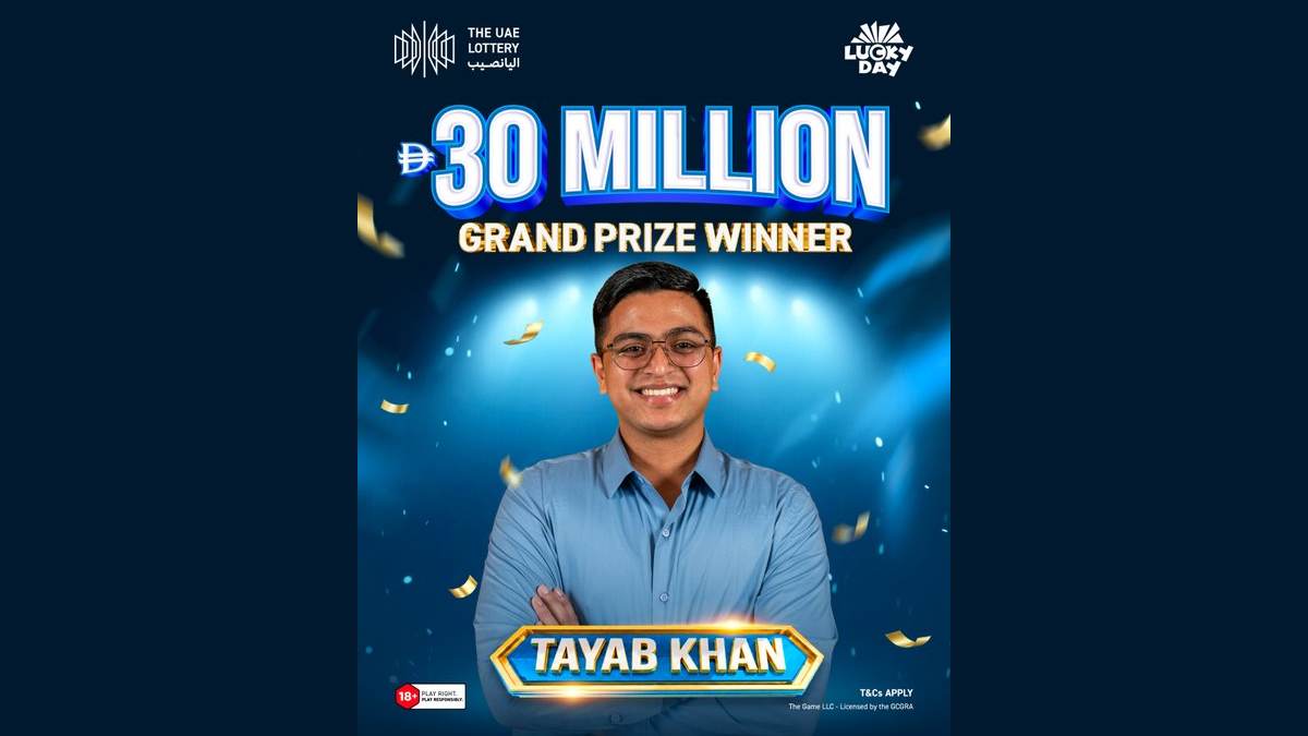 UAE Lottery Winner: Nepalese Security Guard Tayab Khan Wins Dh30 Million Jackpot