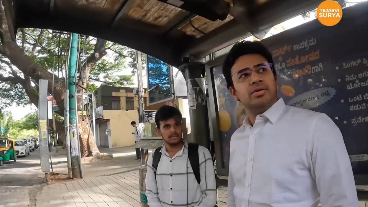ಬಿಎಂಟಿಸಿ ಬಸ್‌ಗಳ ಕೊರತೆ | Photo Credit: https://x.com/Tejasvi_Surya