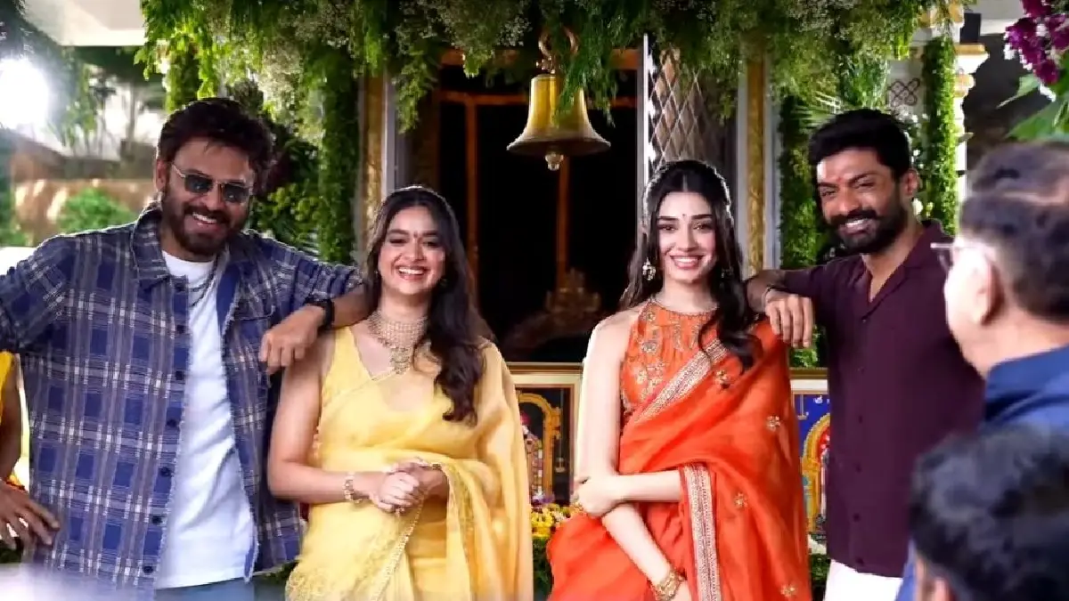 Victory Venkatesh & Nandamuri Kalyanram Launch Venky Anil 5 in Hyderabad