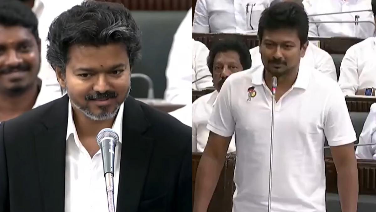 Udhayanidhi Stalin Attacks CM Vijay Over Personal Life During Tamil Nadu Assembly Debate