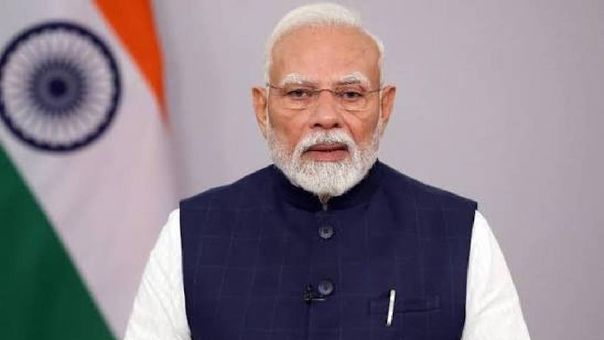 Prime Minister Narendra Modi speaking about India’s Act East Policy and a free and open Indo-Pacific | Photo Credit: https://www.facebook.com