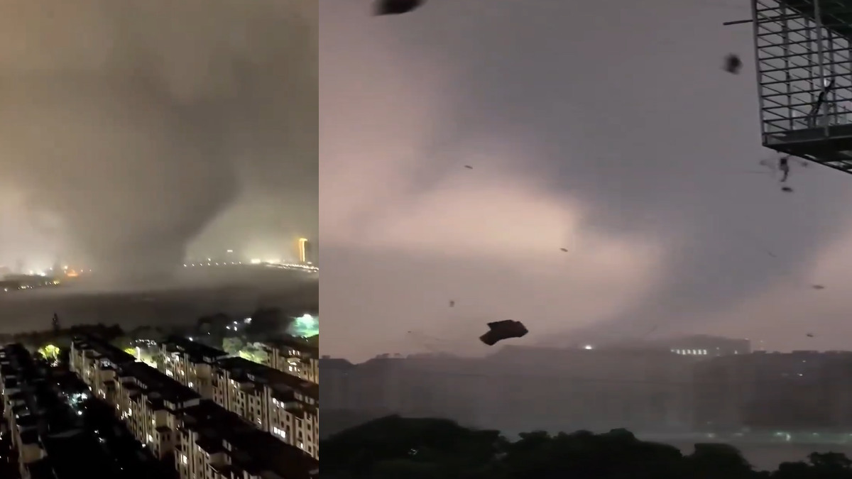 Deadly Twin Tornadoes Rip Through Central China | Photo Credit: https://x.com/NoticieroSLV | https://x.com/SiateSanti