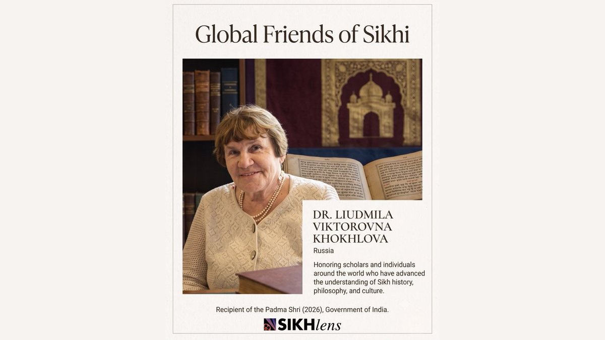 Russian Scholar Dr Liudmila Khokhlova | Photo Credit: https://x.com/SikhLens