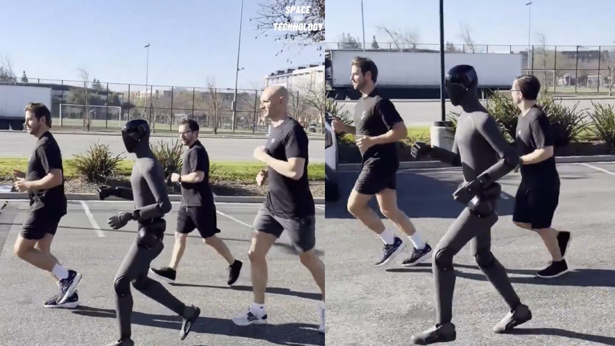 Figure 03 Robot Runs Like a Human with Helix AI | Photo Credit: https://x.com/spaceandtech_