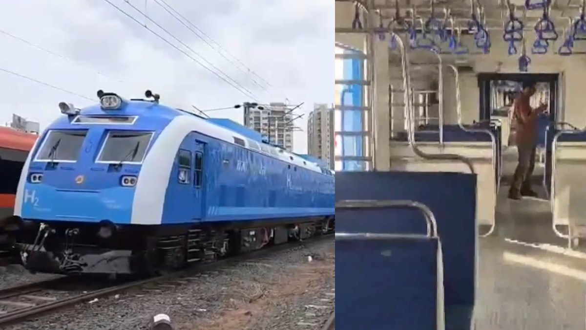 PM Modi to Flag Off India's First Hydrogen Train on Jind–Sonipat Route, World's Most Powerful Hydrogen-Powered Train