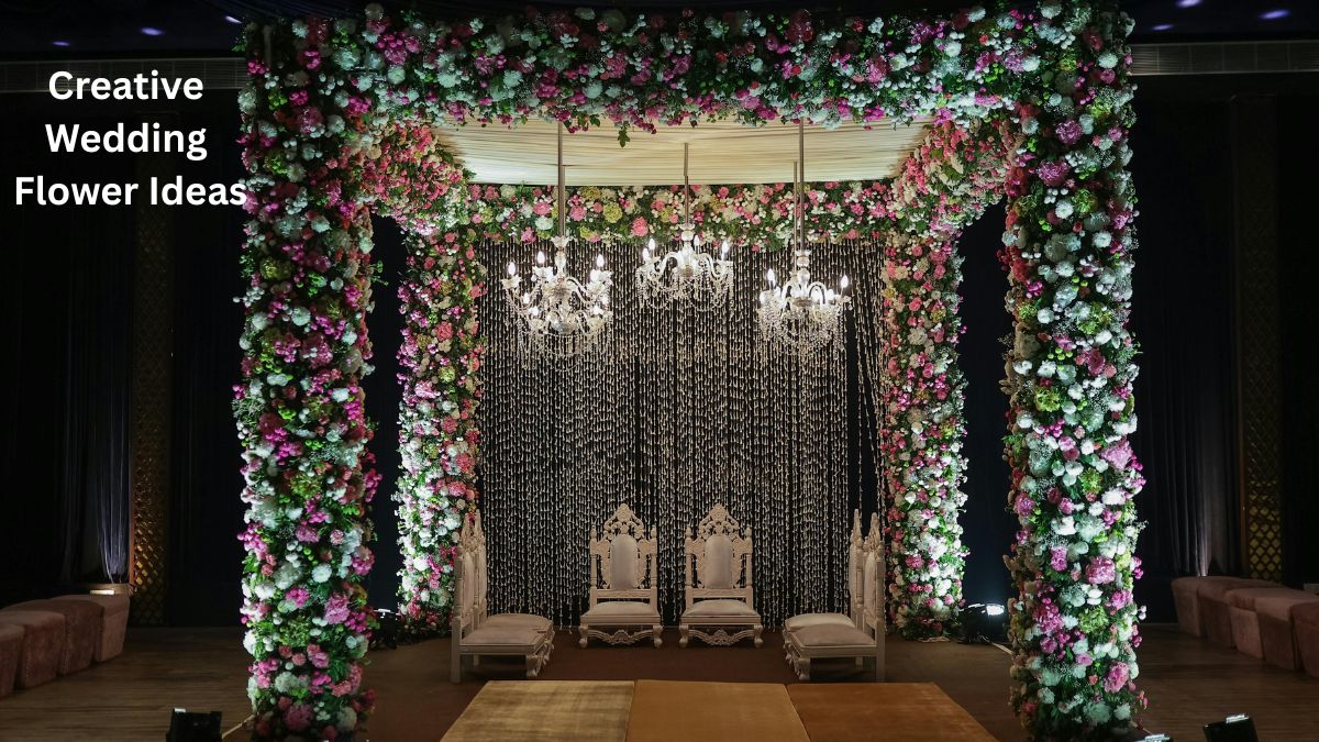 10 Creative Wedding Flower Ideas