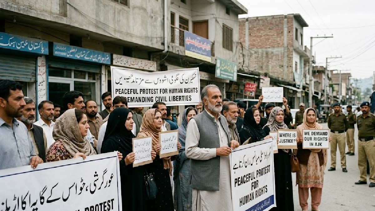 UKPNP Raises Alarm Over PoJK Protests, Urges Pakistan to Respect Peaceful Demonstrations