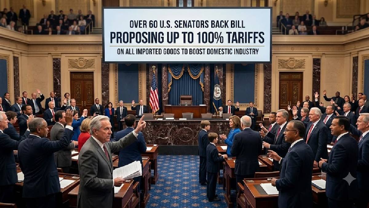 U.S. Senate Bill Targets Buyers of Russian Energy With Up to 100% Tariffs