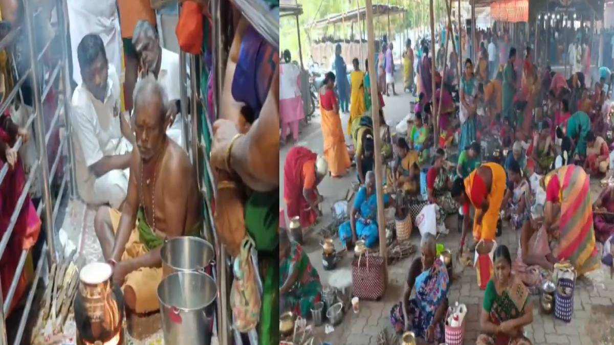 Aadi Festival at Devakottai Kottayamman Temple Commences with Sacred Pongal Ritual