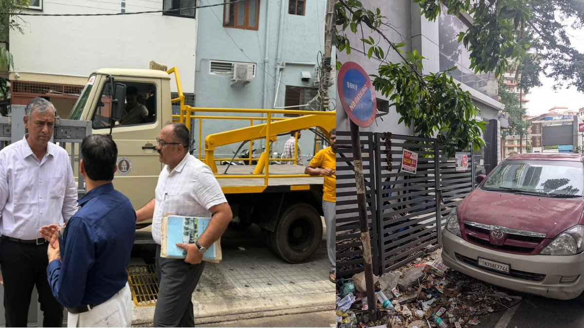 Bengaluru to Tow Abandoned Vehicles from July 10 | Photo Credit: https://x.com/ChristinMP_ | https://x.com/Ettamogah