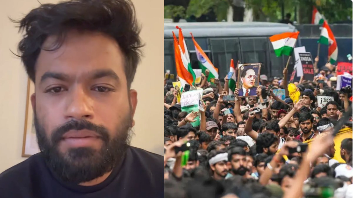 Abhijeet Dipke Typhoid Diagnosis Amid CJP NEET Protest | Photo Credit: x.com/abhijeet_dipke