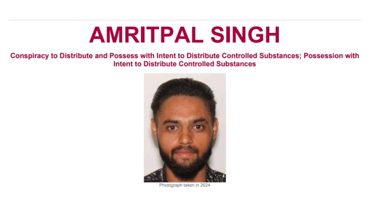 Amritpal Singh Added to FBI Most Wanted List | Photo Credit: x.com/FBIMostWanted