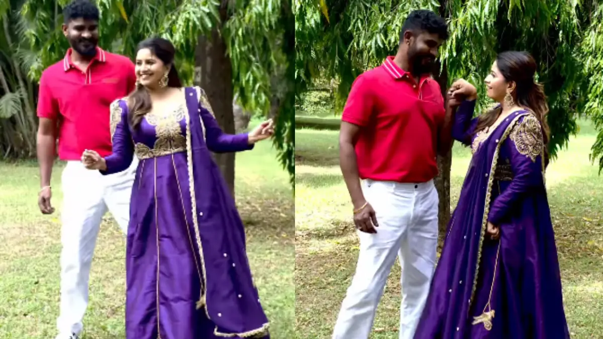 ಚಿಕ್ಕಣ್ಣನ ಗಾಯನಕ್ಕೆ ವೇದಿಕೆಯಲ್ಲೇ ನಾಚಿಕೊಂಡ ಆಂಕರ್ ಅನುಶ್ರೀ | Photo Credit: https://www.instagram.com/chikkannamysorefanspage/