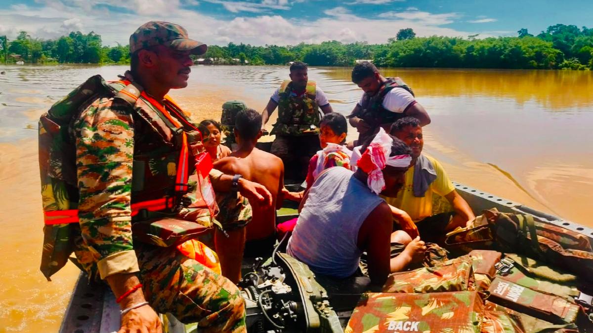 Assam Floods: Over 3.10 Lakh People Affected Across 11 Districts as Rivers Flow Above Danger Mark
