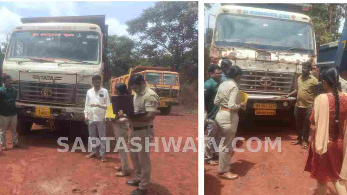 Ballari Police Seize 32 Rule-Violating Trucks; FIRs Filed Against 42 in Major Crackdown