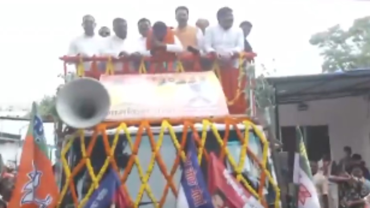 Neeraj Sinha Files Nomination as BJP Holds Grand Rally for Bankipur By-Election