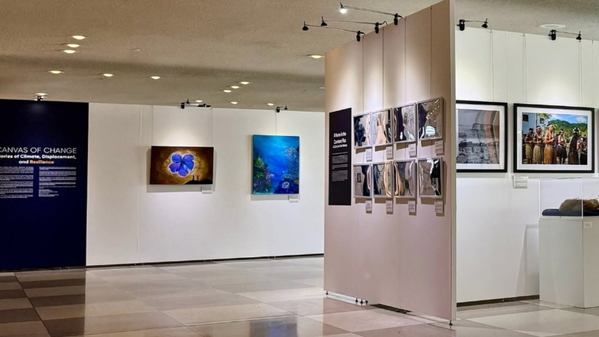 Bengaluru Artist Exhibits Paintings at United Nations Headquarters in New York | Photo Credit: https://www.facebook.com