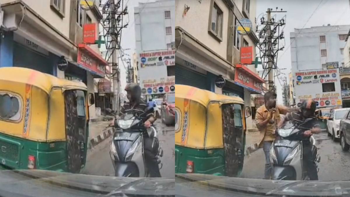 Bengaluru Road Rage: Auto Driver Assaults Senior Citizen in HAL Police Station Limits