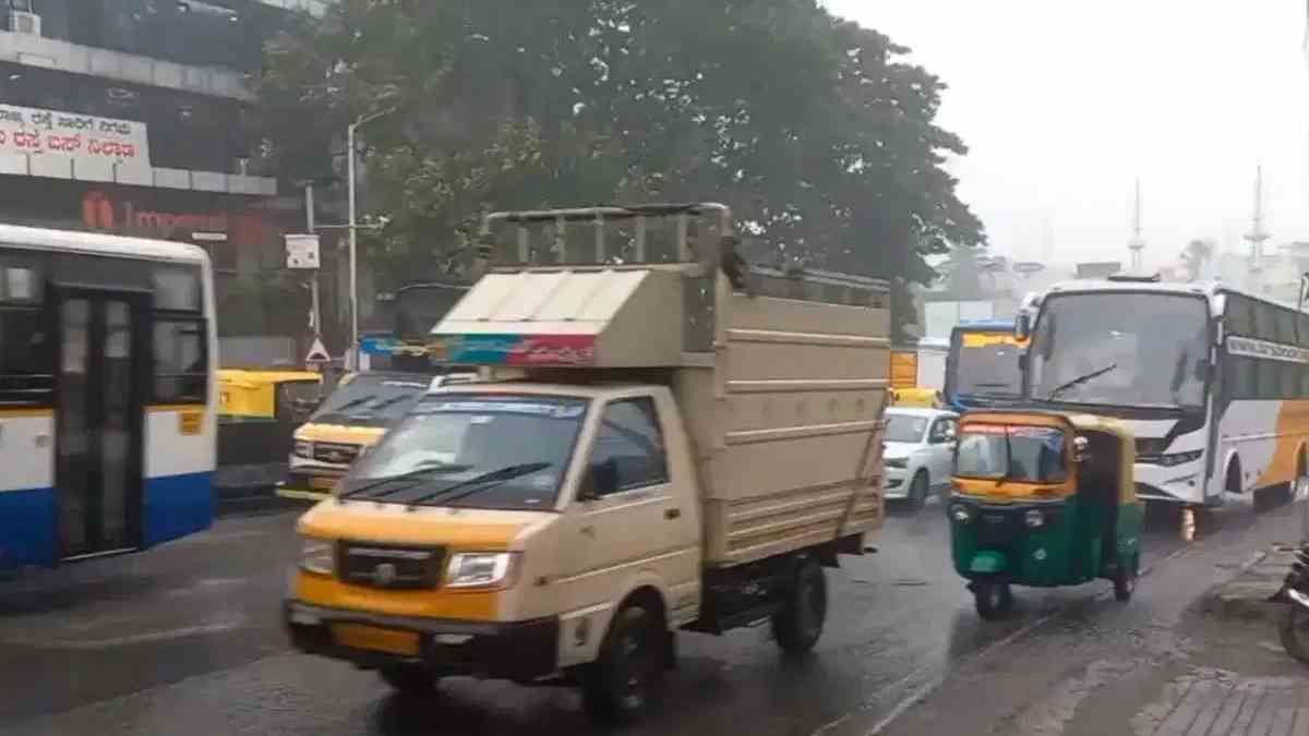 Bengaluru Gets Second Straight Day of Rain; IMD Issues Yellow Alert Across Parts of Karnataka