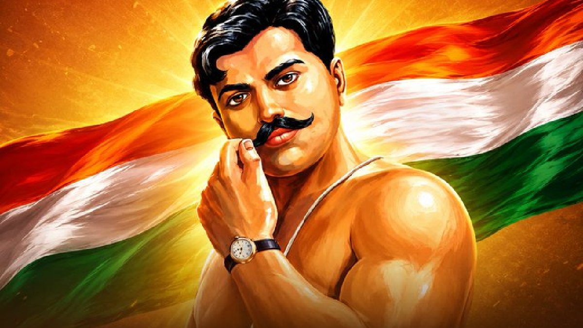 Prime Minister Modi pays tribute to Chandra Shekhar Azad | Photo Credit: https://x.com/narendramodi and https://x.com/myogiadityanath