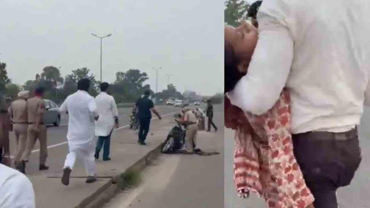 Chirag Paswan Stops Convoy to Help Injured Woman, Rushes Her to Hospital in Punjab