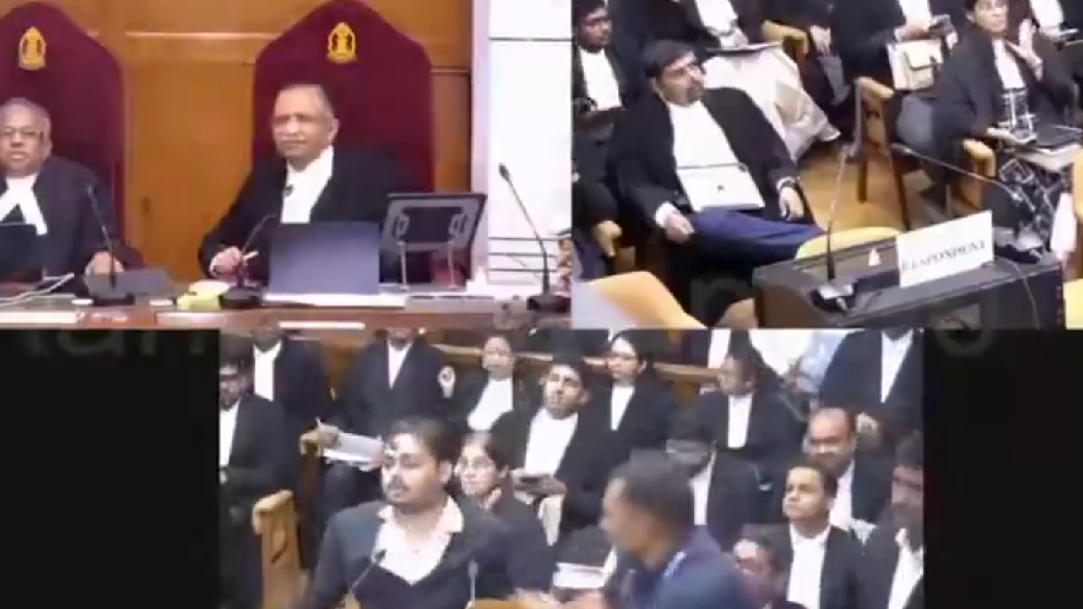 Man Abuses CJI Surya Kant, Throws Papers in Supreme Court; Escorted Out After Dramatic Outburst