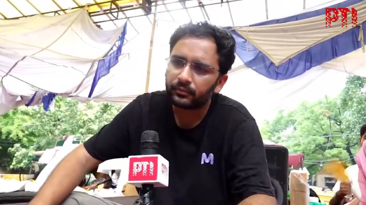 Cockroach Janta Party spokesperson Ashutosh Ranka | Photo Credit: https://x.com/PTI_News