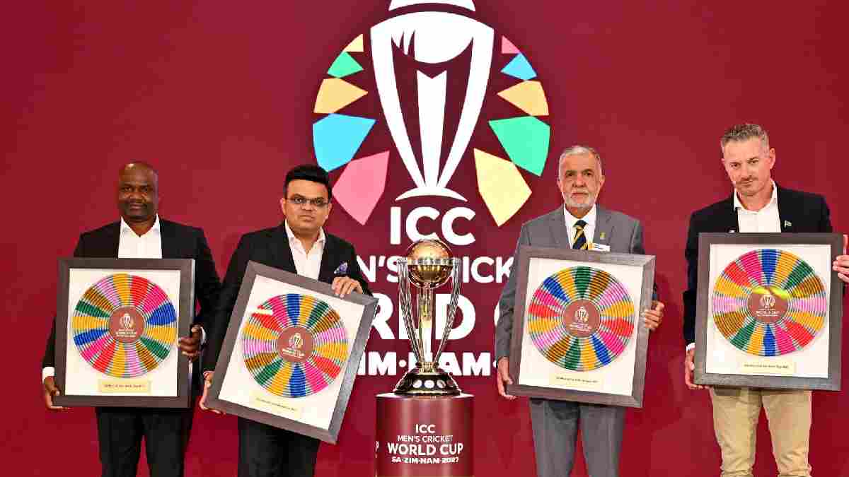 2027ರ ಕ್ರಿಕೆಟ್ ವಿಶ್ವಕಪ್‌ಗೆ ಬಿಗ್ ಚಾಲನೆ - 12 ಆತಿಥೇಯ ಸ್ಥಳಗಳು ಅನಾವರಣ, 24 ವರ್ಷಗಳ ಬಳಿಕ ಆಫ್ರಿಕಾಕ್ಕೆ ವಿಶ್ವಕಪ್!!