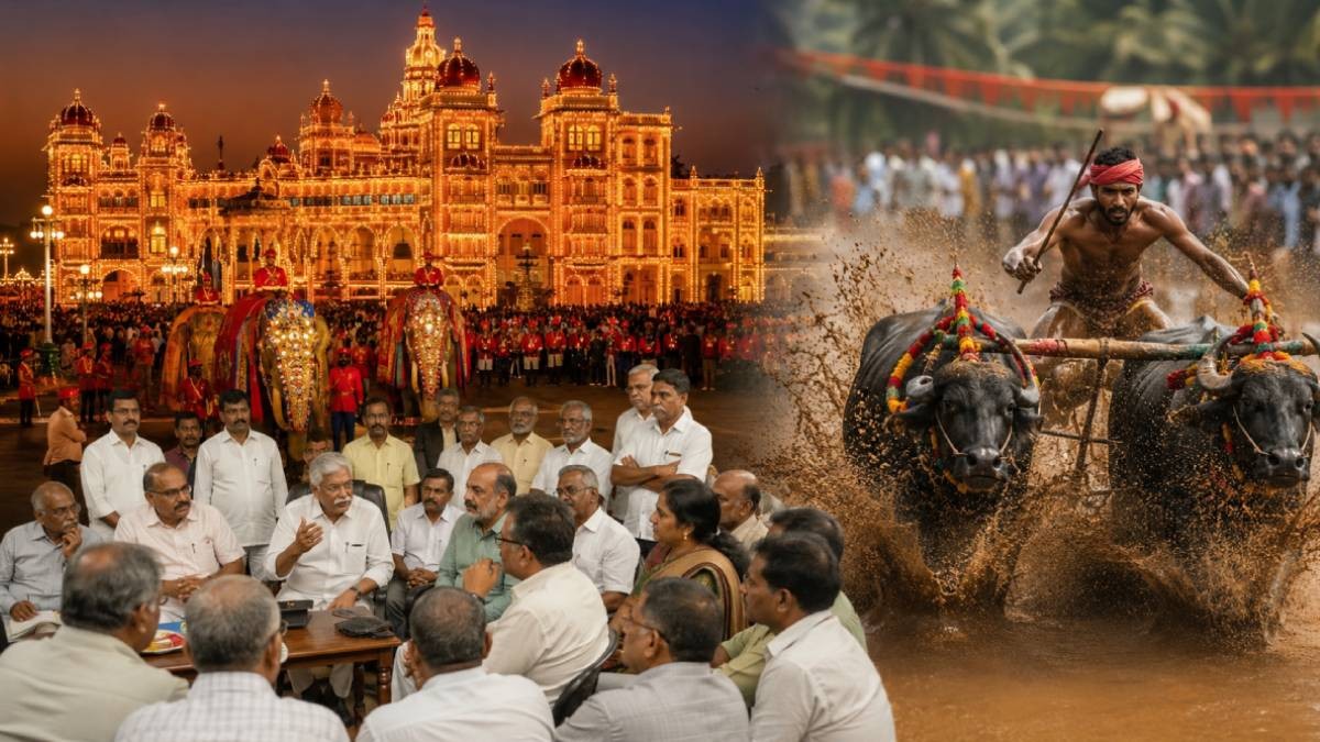 Opposition Mounts Against Kambala at Mysuru Dasara; Groups Raise Concerns Over Tradition and Ecology