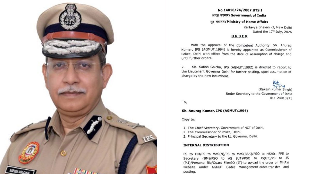 Who Is Anurag Kumar? 1994-Batch IPS Officer Appointed as New Delhi Police Commissioner