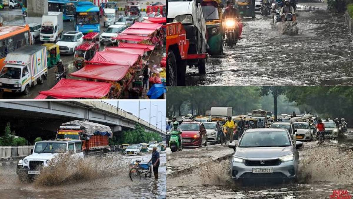 Delhi Under Water: 34.9 mm Rain in Just 3 Hours, IMD Sounds Red Alert Across NCR