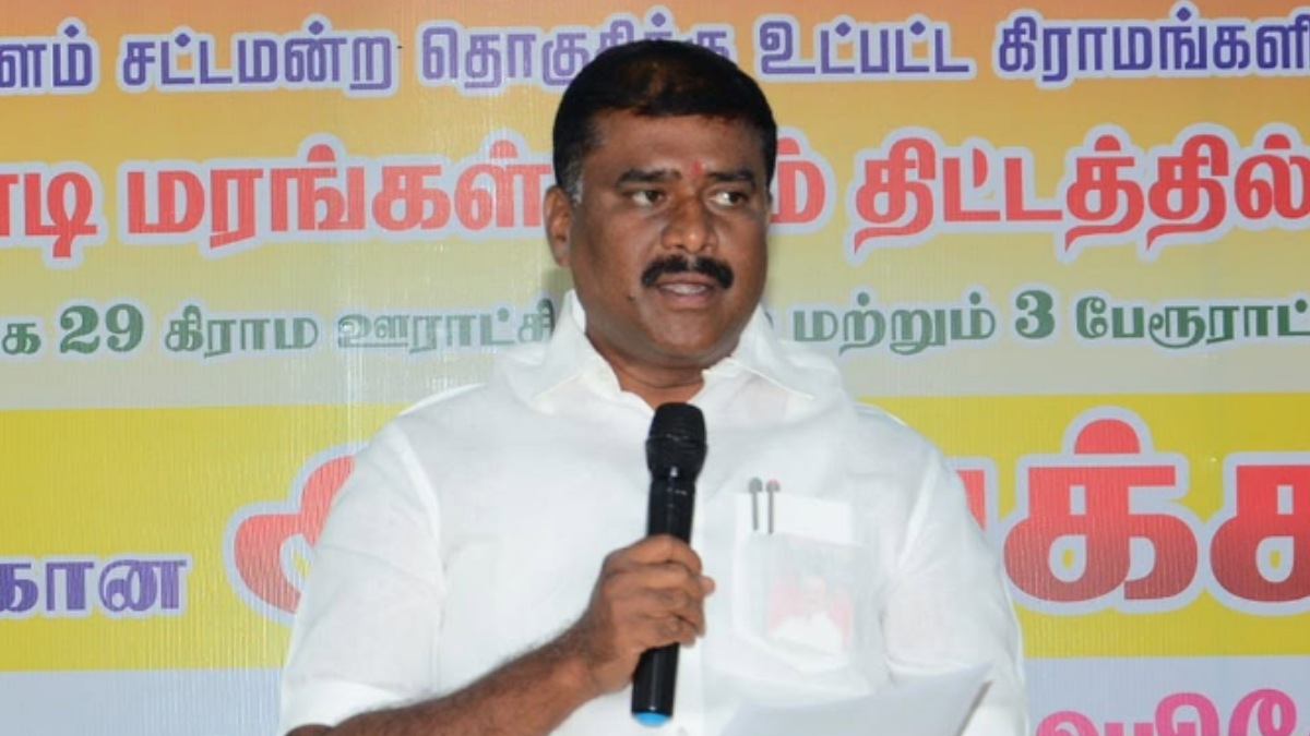 Police Arrest DMK MLA Markandeyan Over Alleged Threat Against TVK Leader Vijay | Photo Credit: https://www.facebook.com/gvmvkm