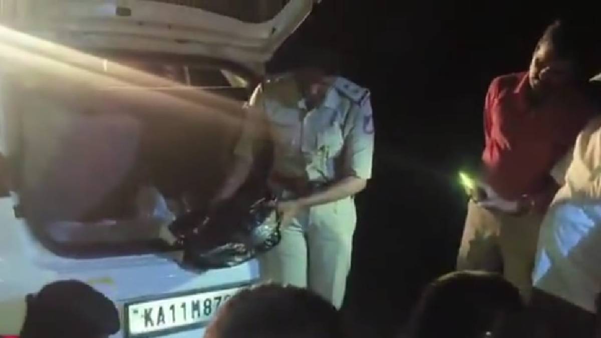 Hassan Police Bust Ganja Racket, Woman Arrested with 7 Kg Cannabis Near Forest Area