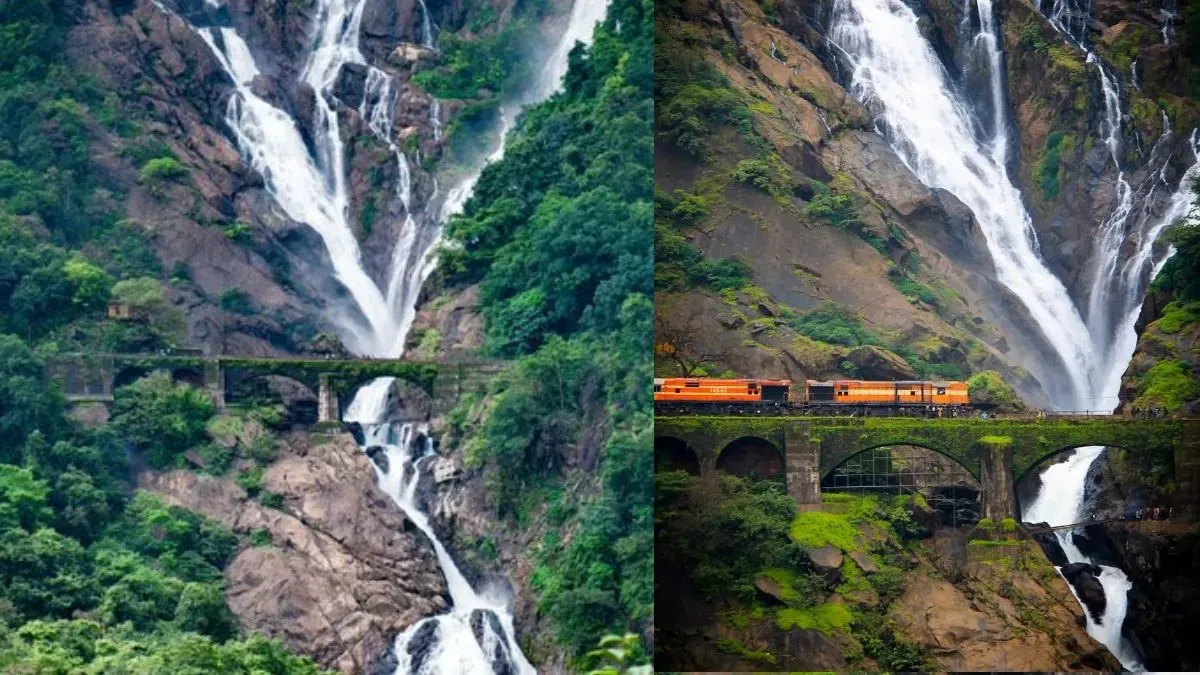 ದೂಧ್‌ಸಾಗರ್ ಜಲಪಾತ - ಪ್ರವೇಶ ನಿರ್ಬಂಧವಿದ್ದರೂ ಅಕ್ರಮ ಪ್ರವೇಶ; ಪ್ರವಾಸಿಗರ ಜೀವದ ಜೊತೆ ಚೆಲ್ಲಾಟ!!