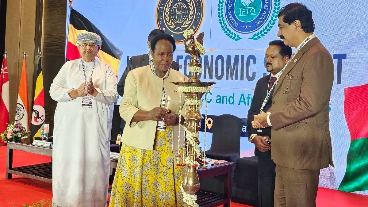Uganda High Commissioner Invites Indian Businesses to Invest at Coimbatore Summit
