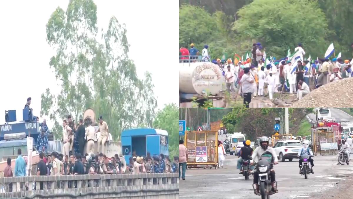 Haryana Police Seal Shambhu Border Ahead of Farmers' Delhi Mahapanchayat