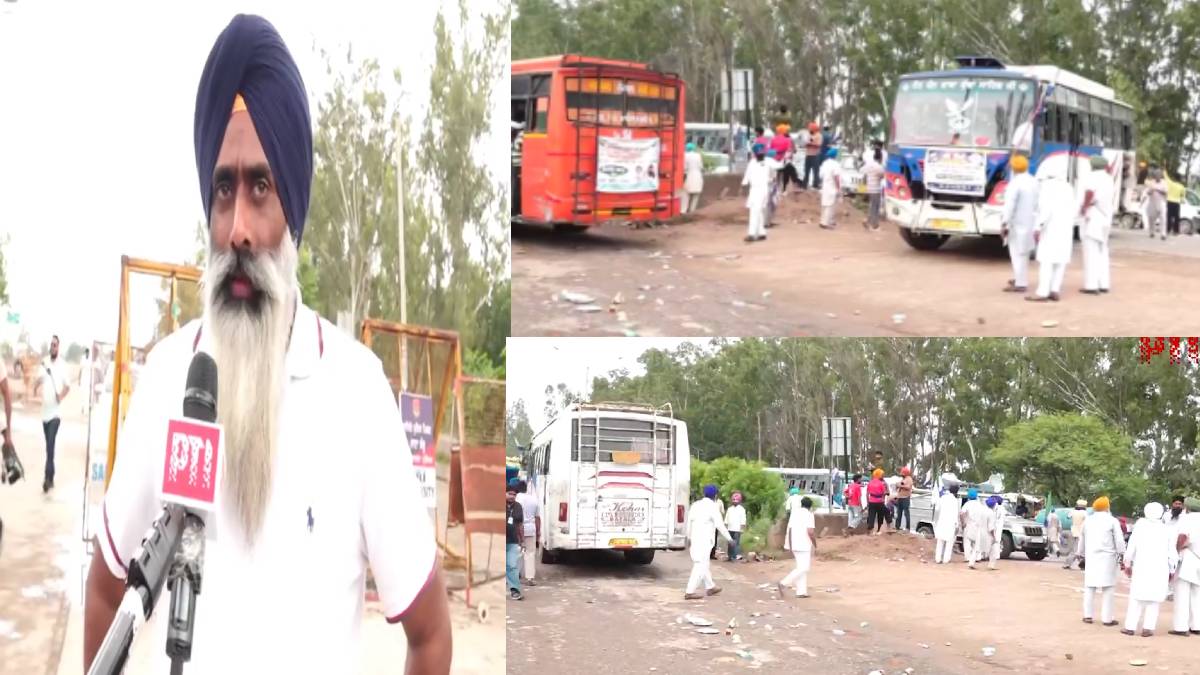 Punjab Farmers Return from Shambhu Border After Release of Farmer Leaders | Photo Credit: https://x.com/PTI_News