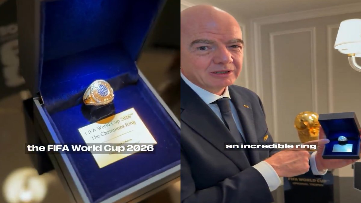 FIFA World Cup 2026: Gianni Infantino Reveals First-Ever Championship Ring for Winners